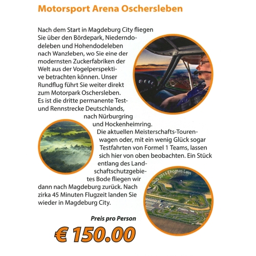 Motorpark Oschersleben - Tour 4 - Beschreibung