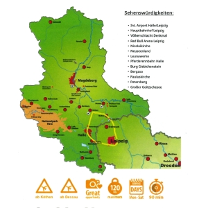 Tour 10: Metropolregion Mitteldeutschland