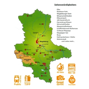 Kalimandscharo und Burg - Tour 3 -Route