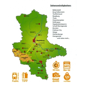 Großer Harzrundflug - Tour 6 - Route