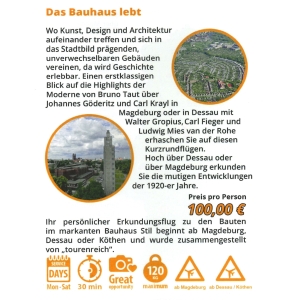 Das Bauhaus lebt - Tour 7 - Beschreibung