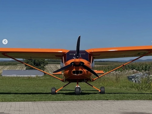 Neues Flottenmitglied in orange A-22LS