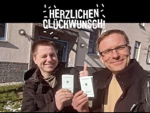 Flugschule-MD BZF Prüfung in Leipzig bestanden
