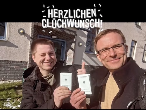 18. Februar 2025 - BZF Prüfung in Leipzig bestanden