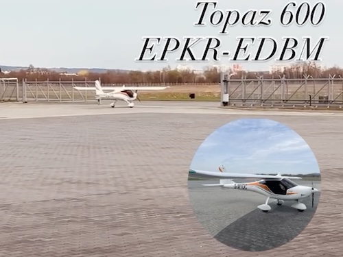 Ekolot Topaz 600 Überführung Krosno (PL) nach Magdeburg (DE)